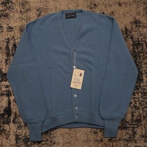 NWT Vintage Robert Bruce Arnold Palmer Grandpa Sweater XL Cardigan Wool / Alpaca